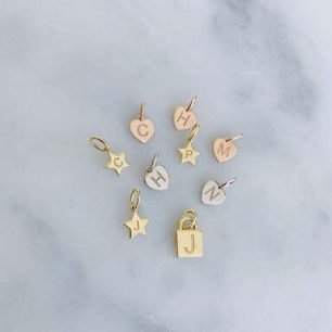 GOLD HEART NECKLACE CHARM